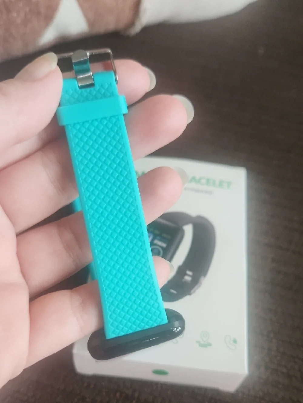 Smart Bracelet Fitness Tracker - Aqua